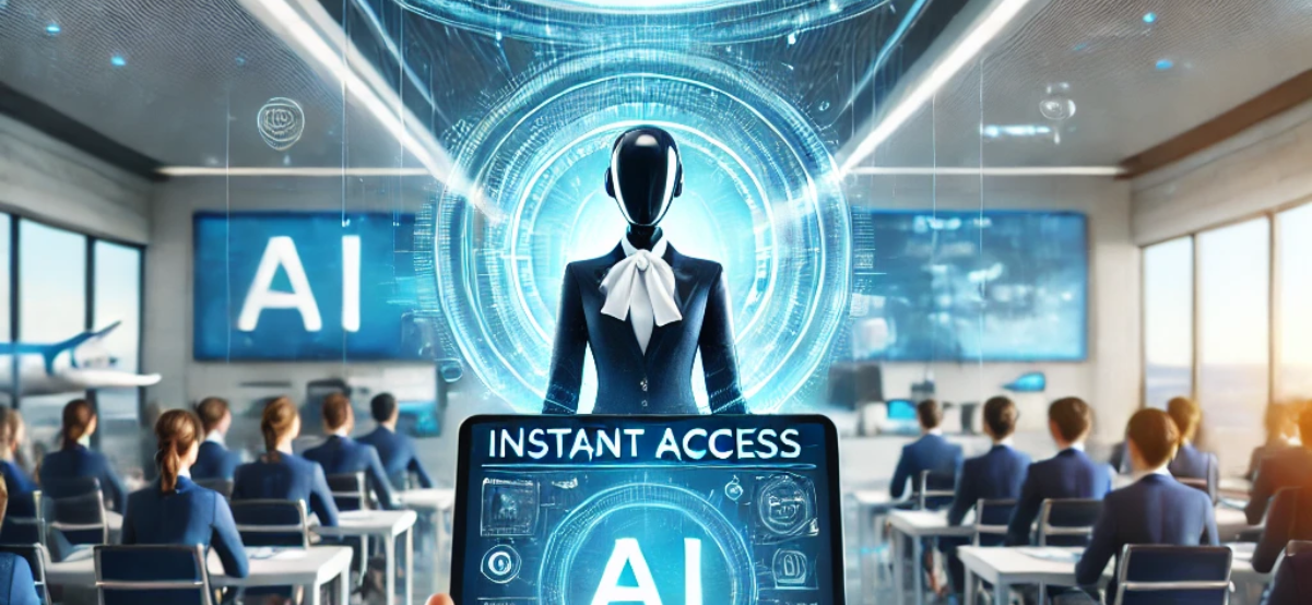 AI-assisted training environment for future pilots and cabin crew